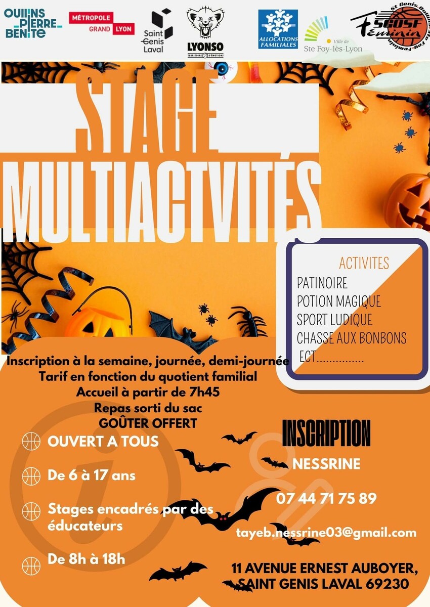STAGE MULTI-ACTIVITES
