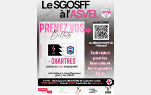 Le SGOSFF à l'ASVEL FC LYON  Féminin