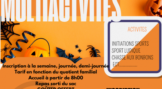 🎃👻 STAGE DE LA TOUSSAINT 👻🎃